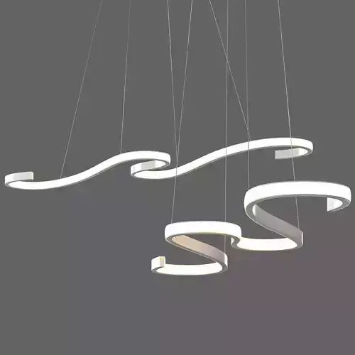 S Shape Ceiling Chandelier