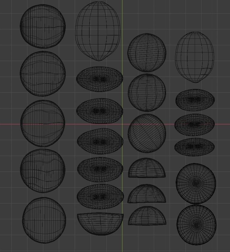 Lime and Lemon PBR Low poly Low-poly 3D model_5