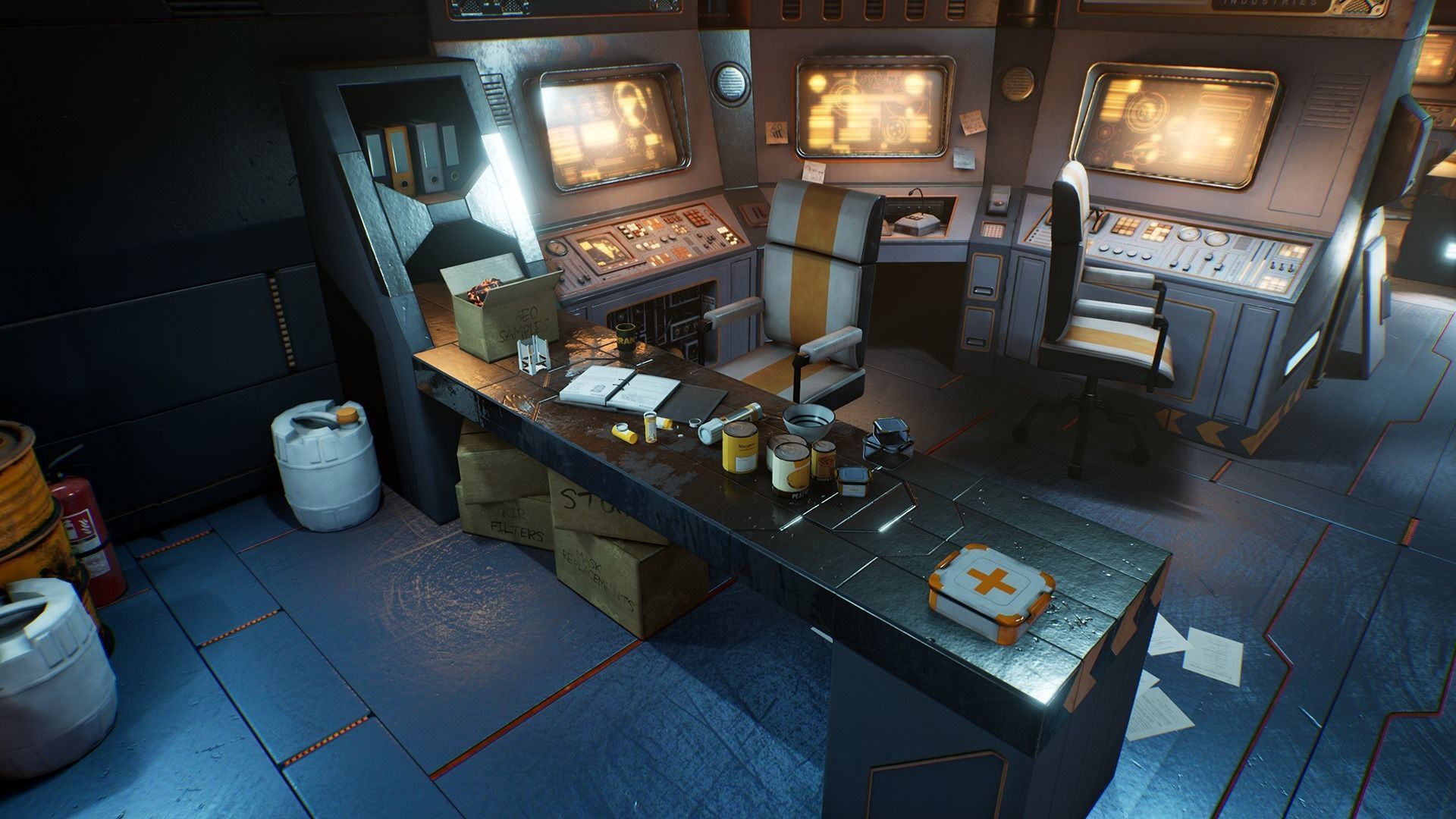 Stylized Sci-Fi pack Low-poly 3D model_11