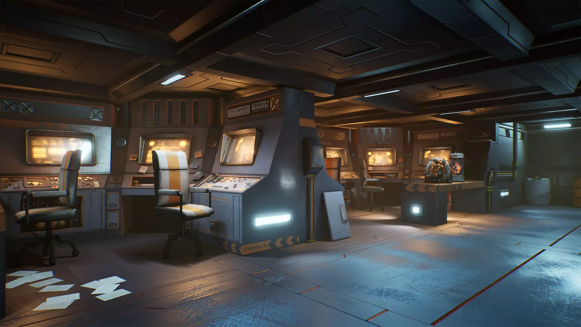 Stylized Sci-Fi pack Low-poly 3D model_0