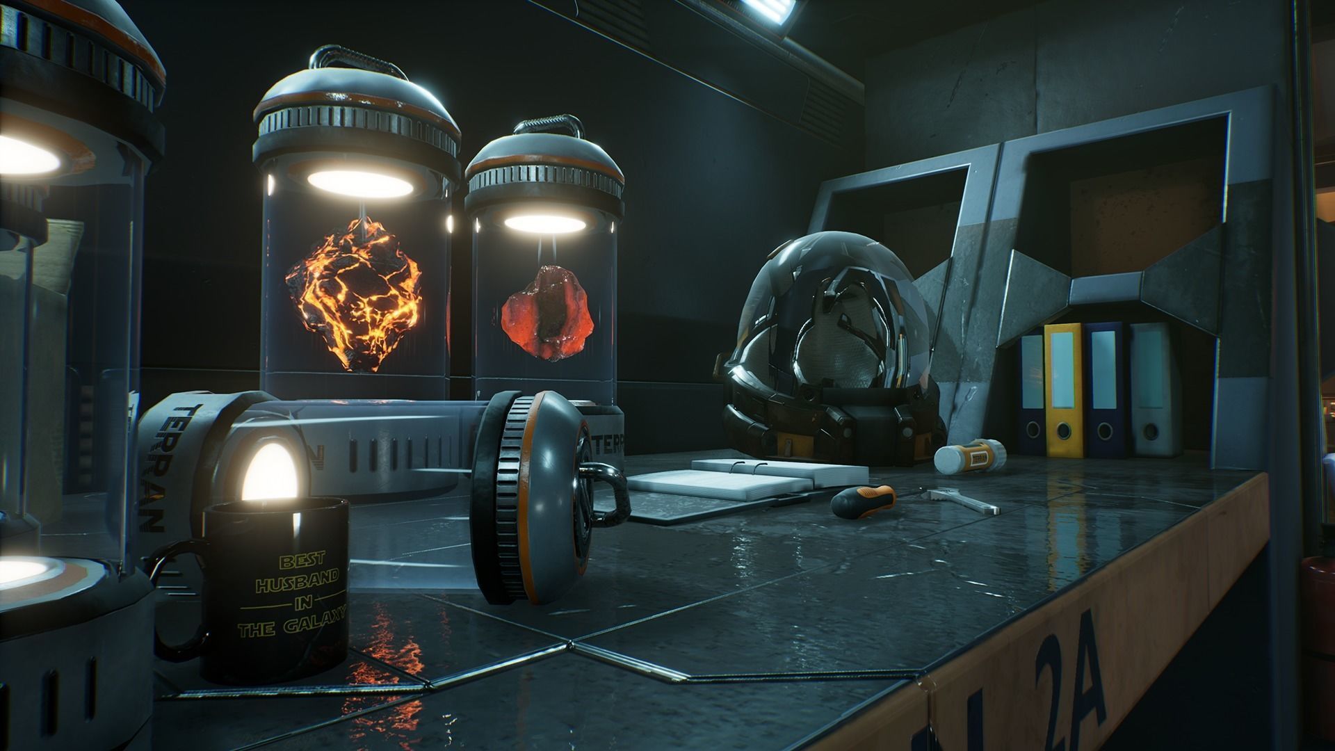 Stylized Sci-Fi pack Low-poly 3D model_9