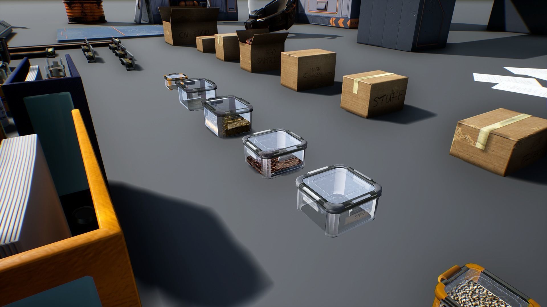 Stylized Sci-Fi pack Low-poly 3D model_14