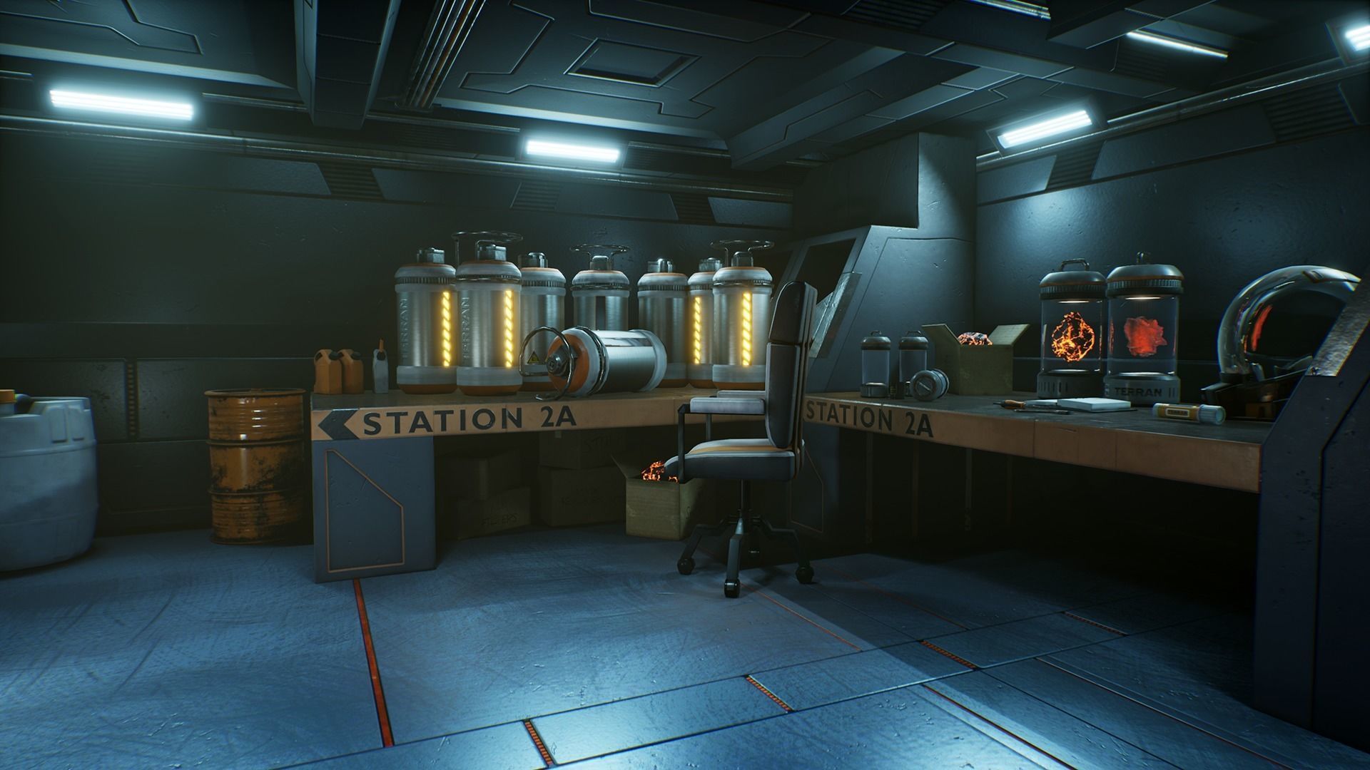 Stylized Sci-Fi pack Low-poly 3D model_6