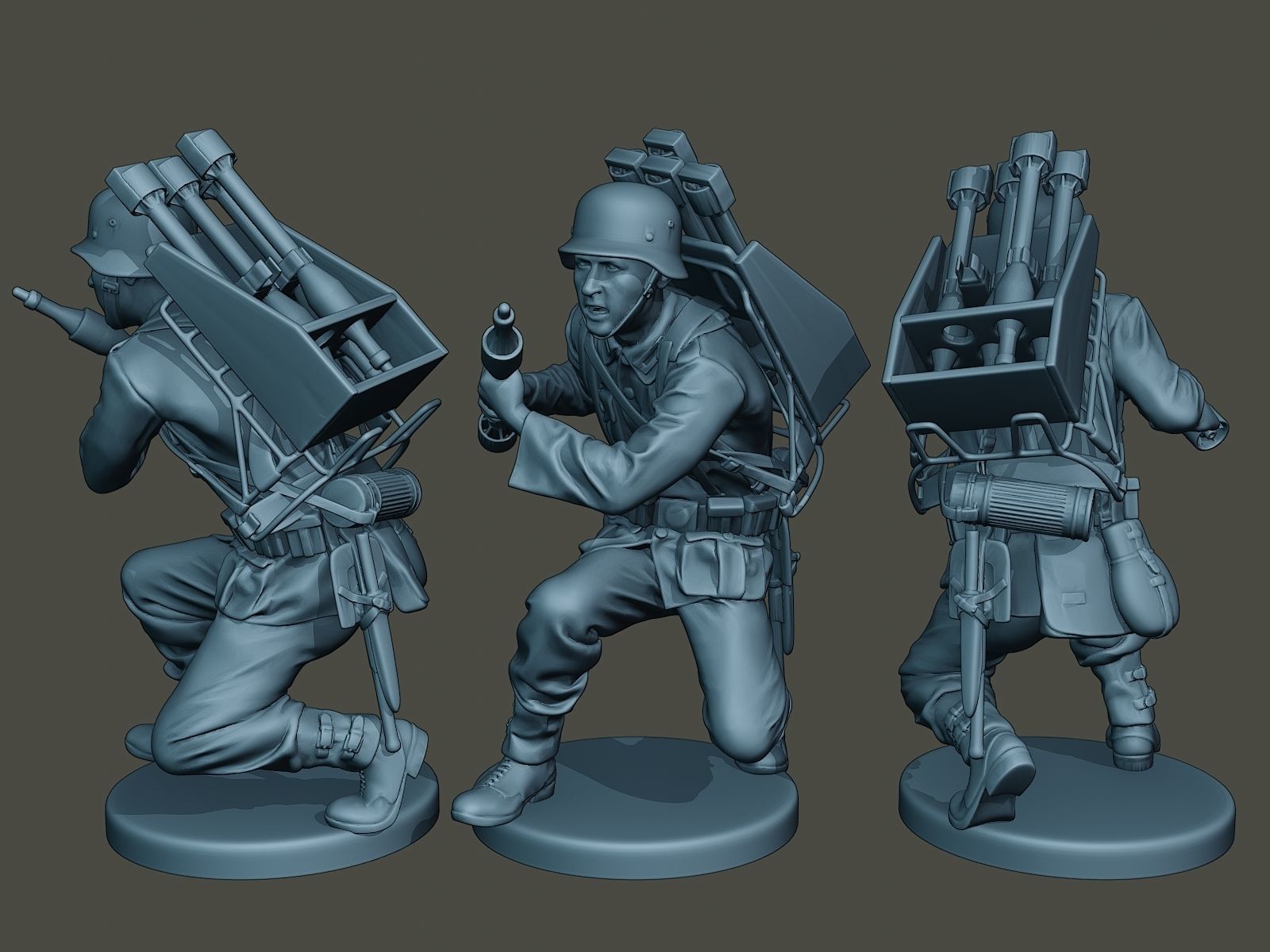 German soldiers ww2 Bundle Pack 1 3D print model_22