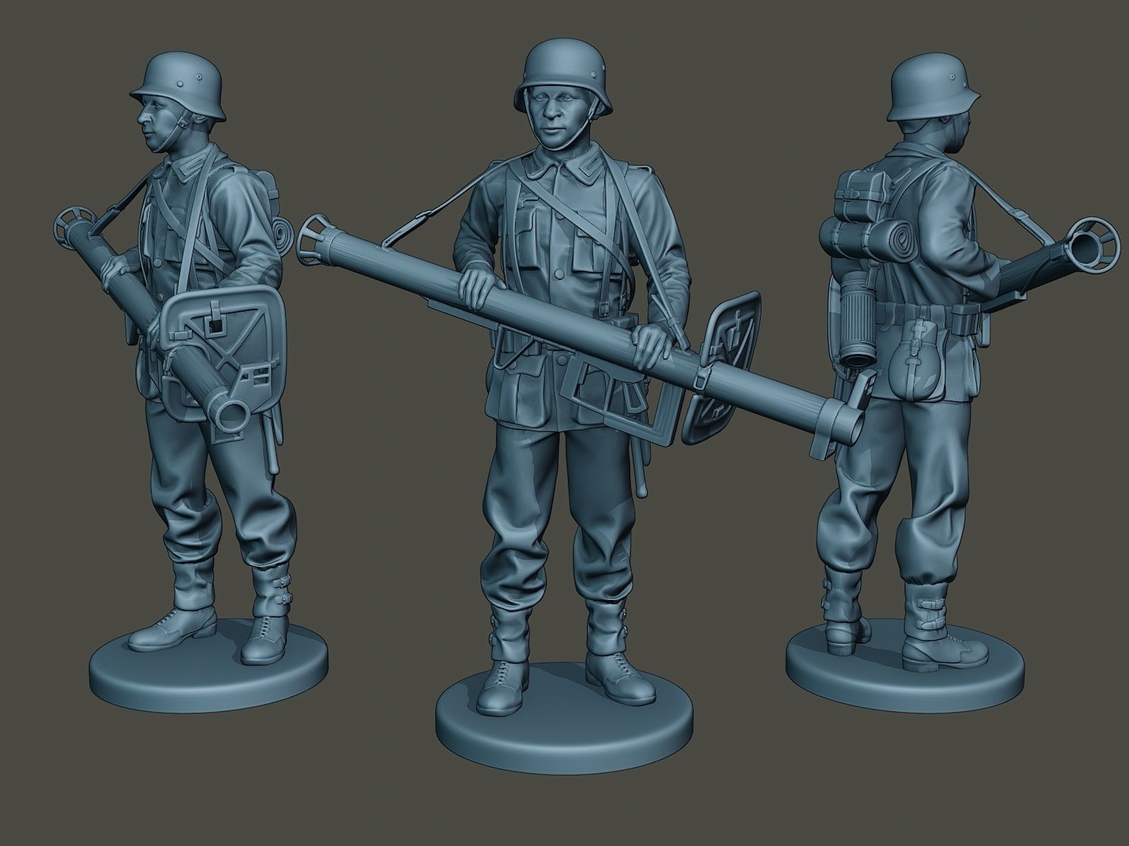 German soldiers ww2 Bundle Pack 1 3D print model_42