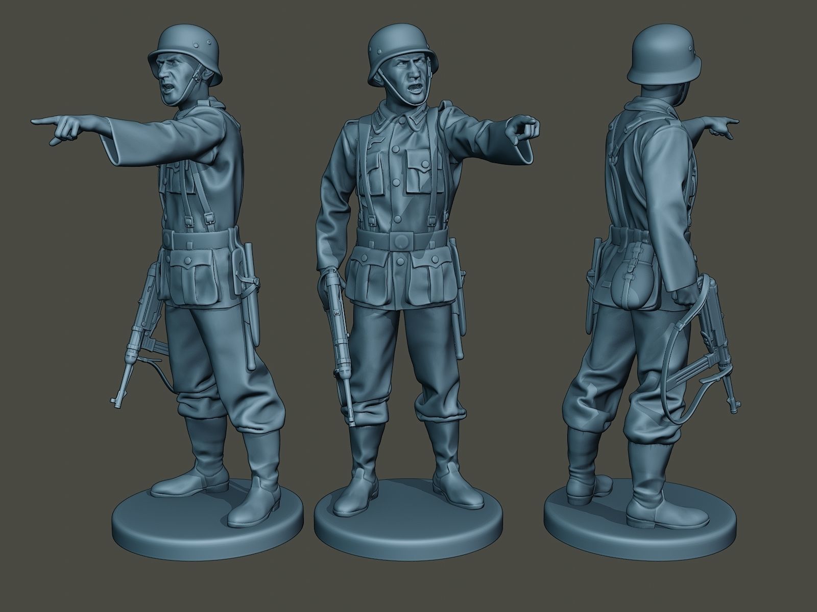 German soldiers ww2 Bundle Pack 1 3D print model_6