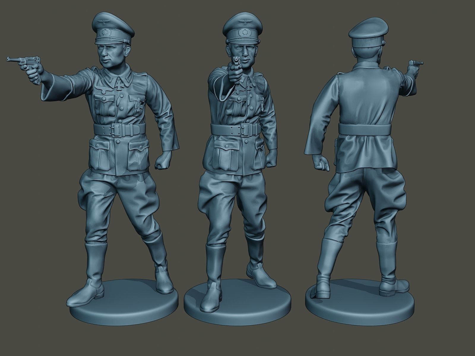 German soldiers ww2 Bundle Pack 1 3D print model_10