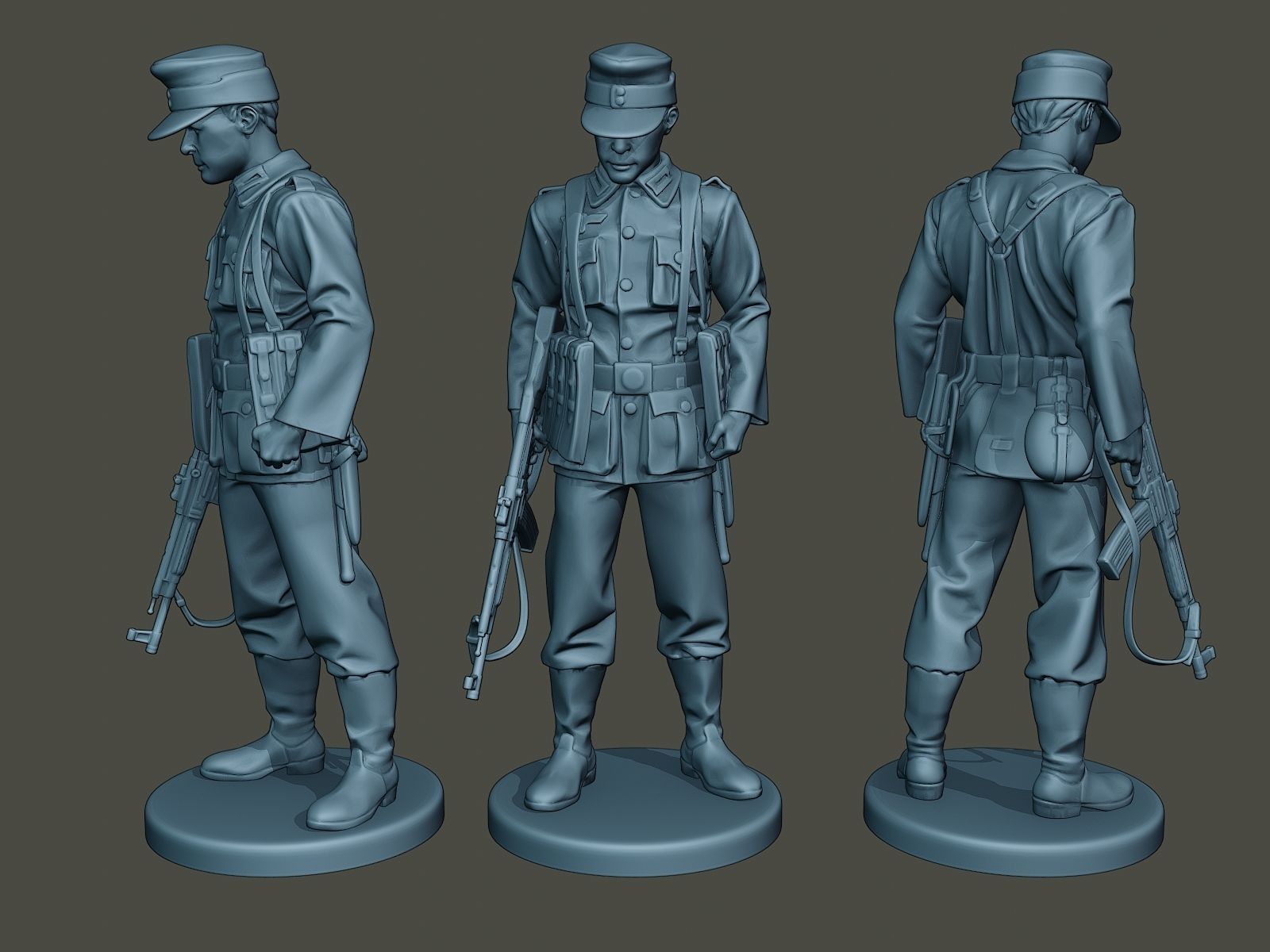 German soldiers ww2 Bundle Pack 1 3D print model_21