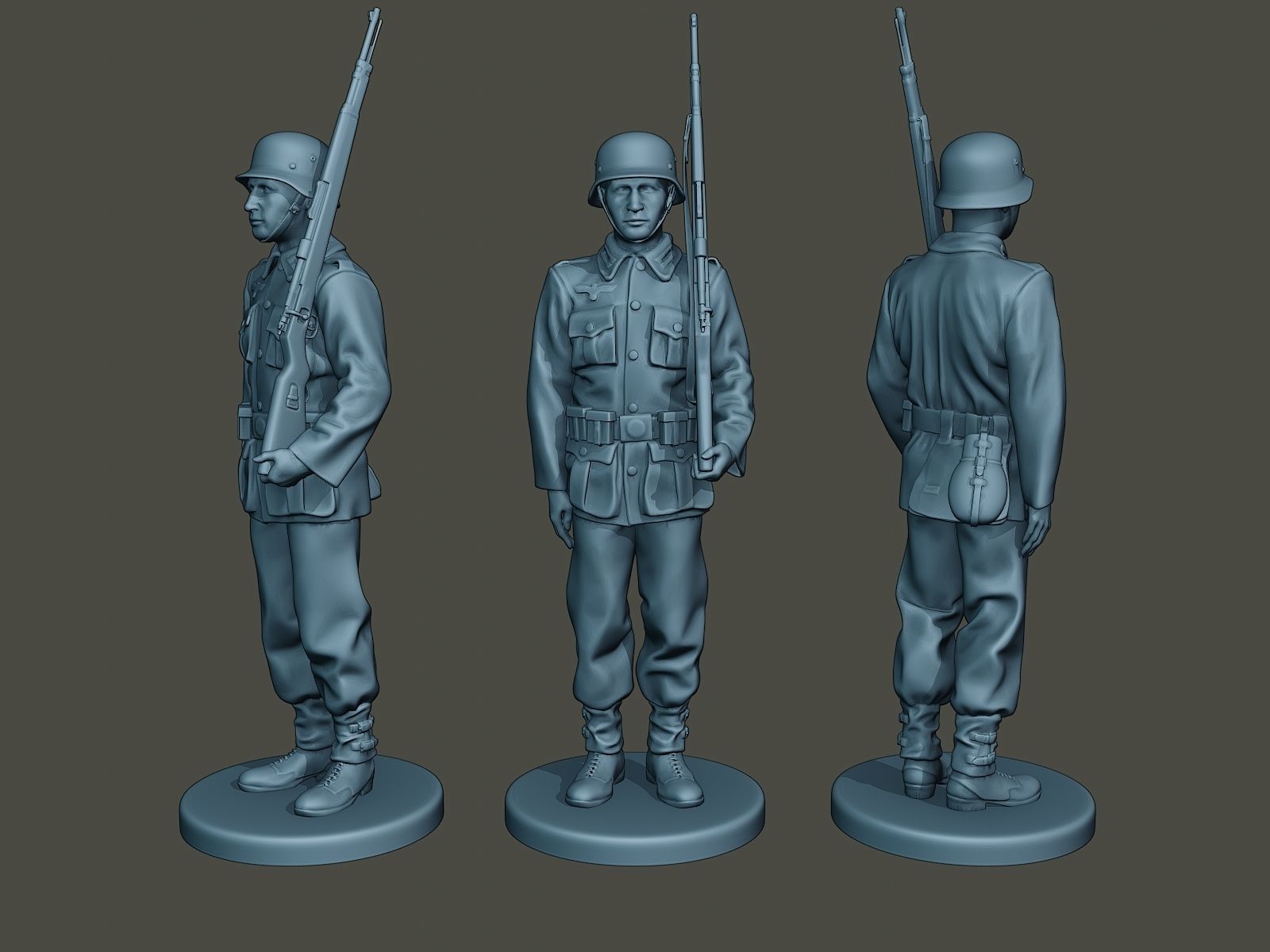 German soldiers ww2 Bundle Pack 1 3D print model_16