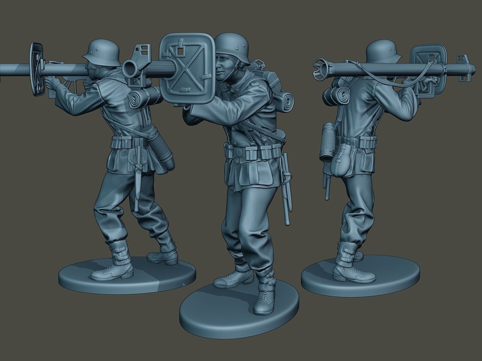 German soldiers ww2 Bundle Pack 1 3D print model_37