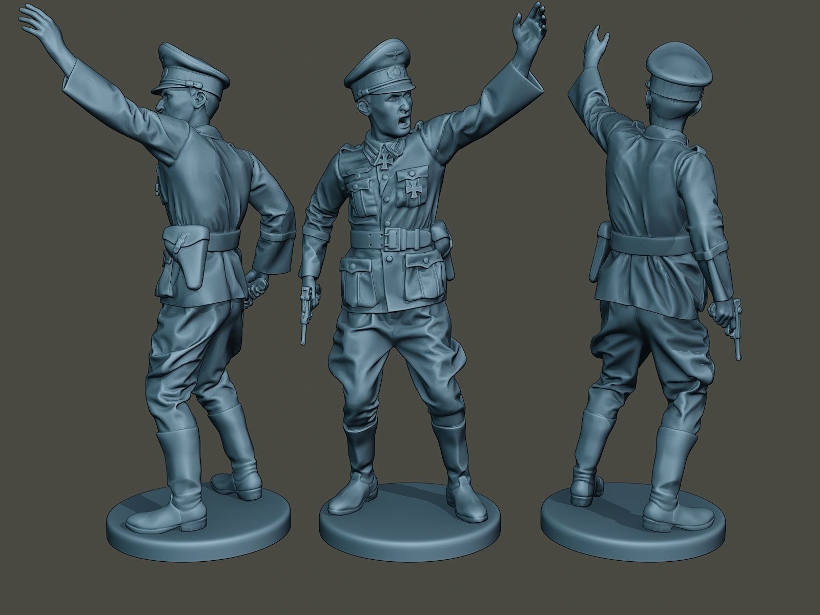 German soldiers ww2 Bundle Pack 1 3D print model_13