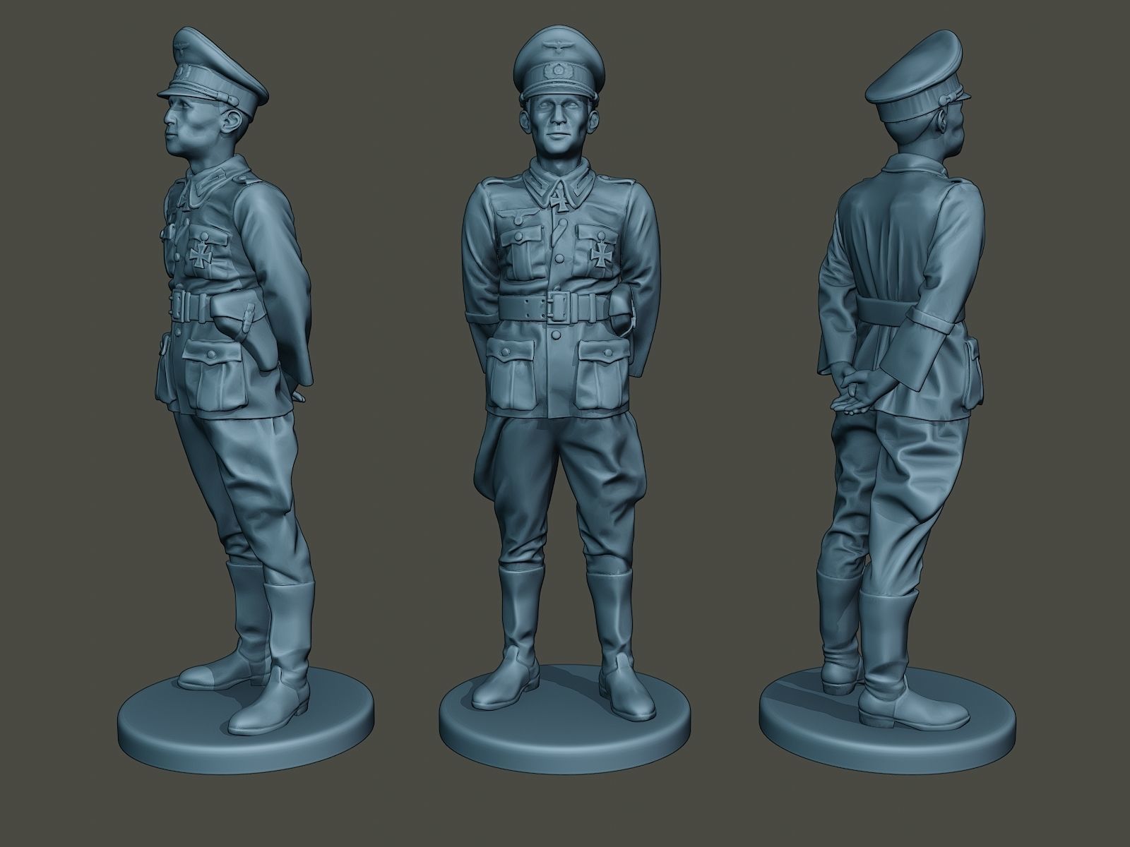 German soldiers ww2 Bundle Pack 1 3D print model_7