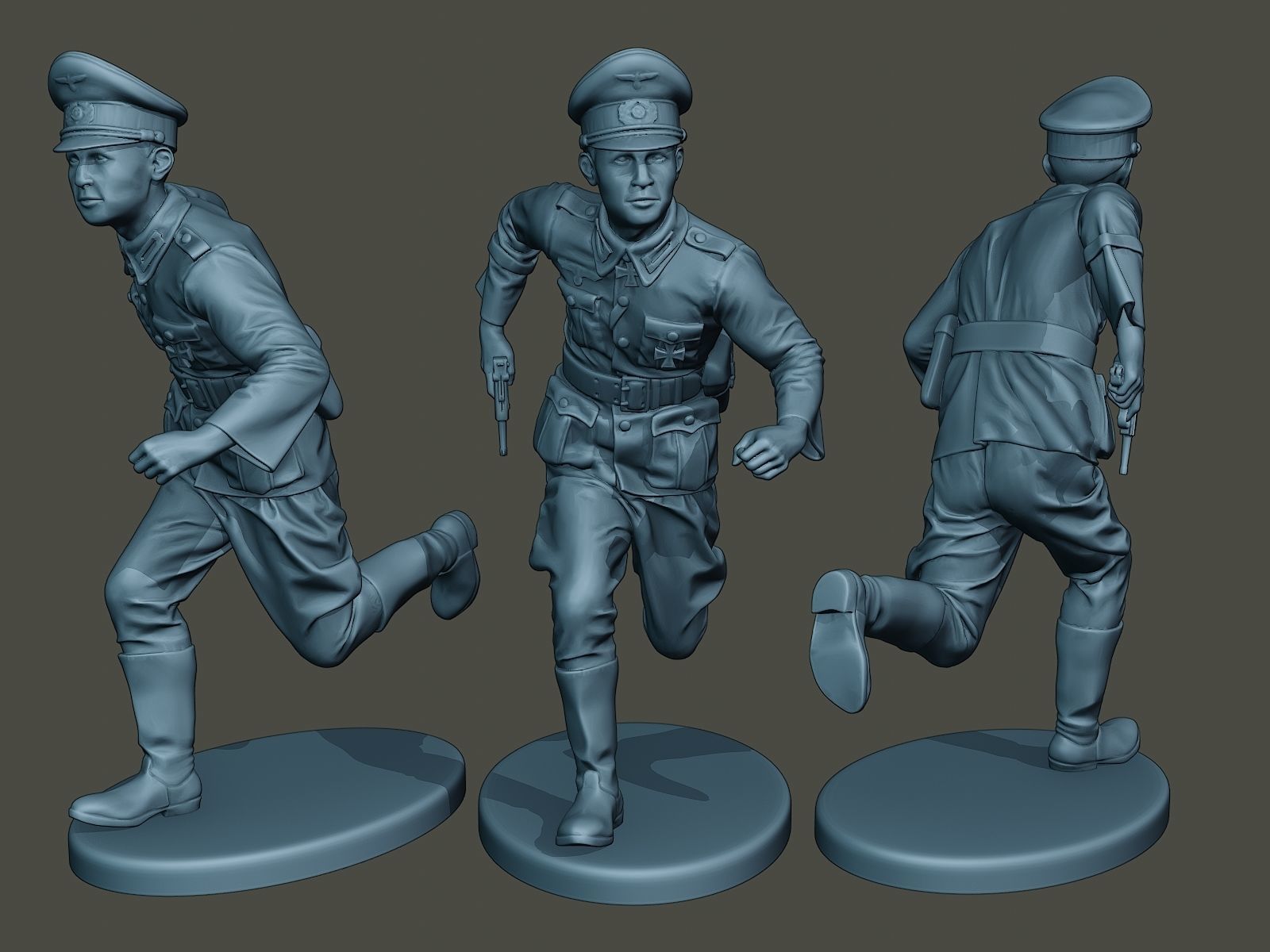 German soldiers ww2 Bundle Pack 1 3D print model_8