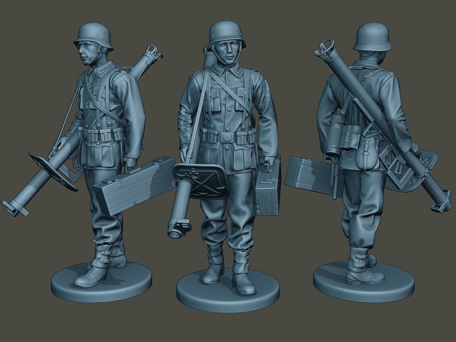 German soldiers ww2 Bundle Pack 1 3D print model_48