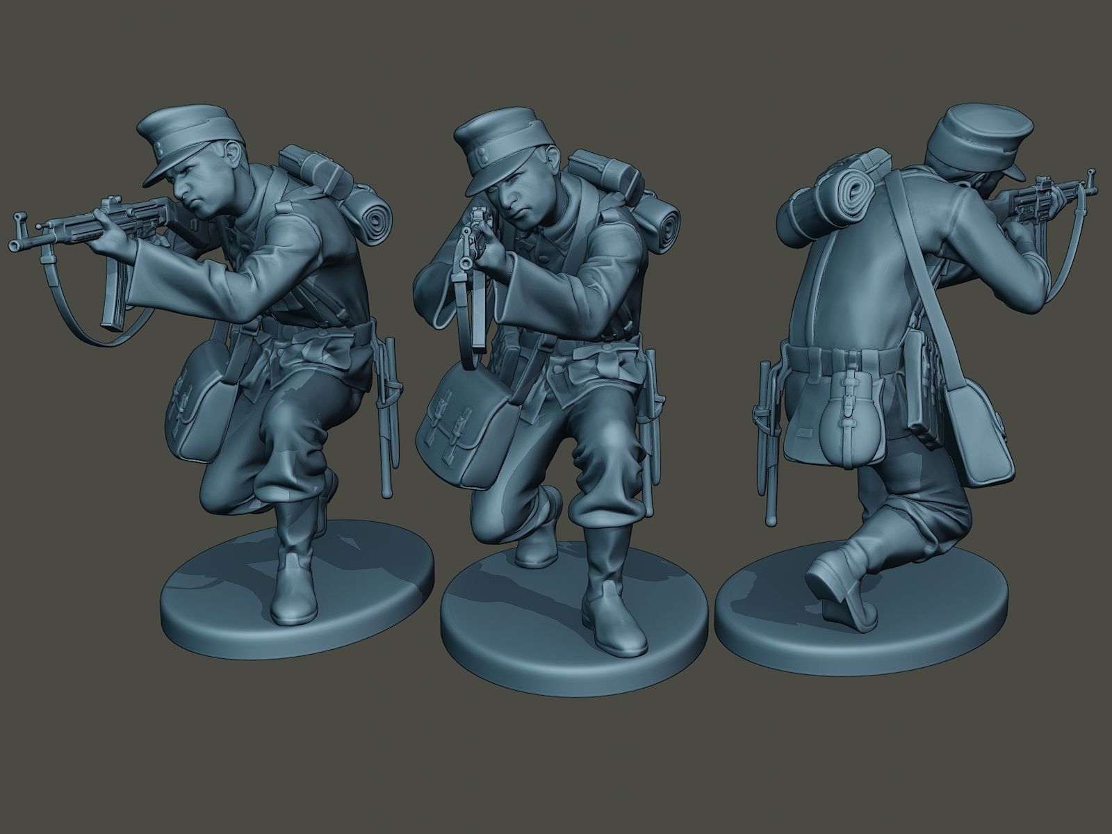 German soldiers ww2 Bundle Pack 1 3D print model_30
