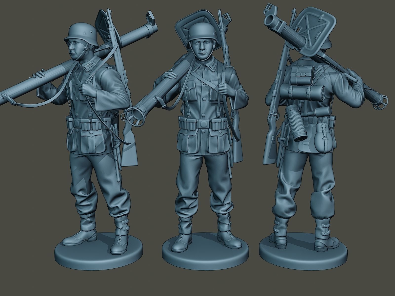 German soldiers ww2 Bundle Pack 1 3D print model_43