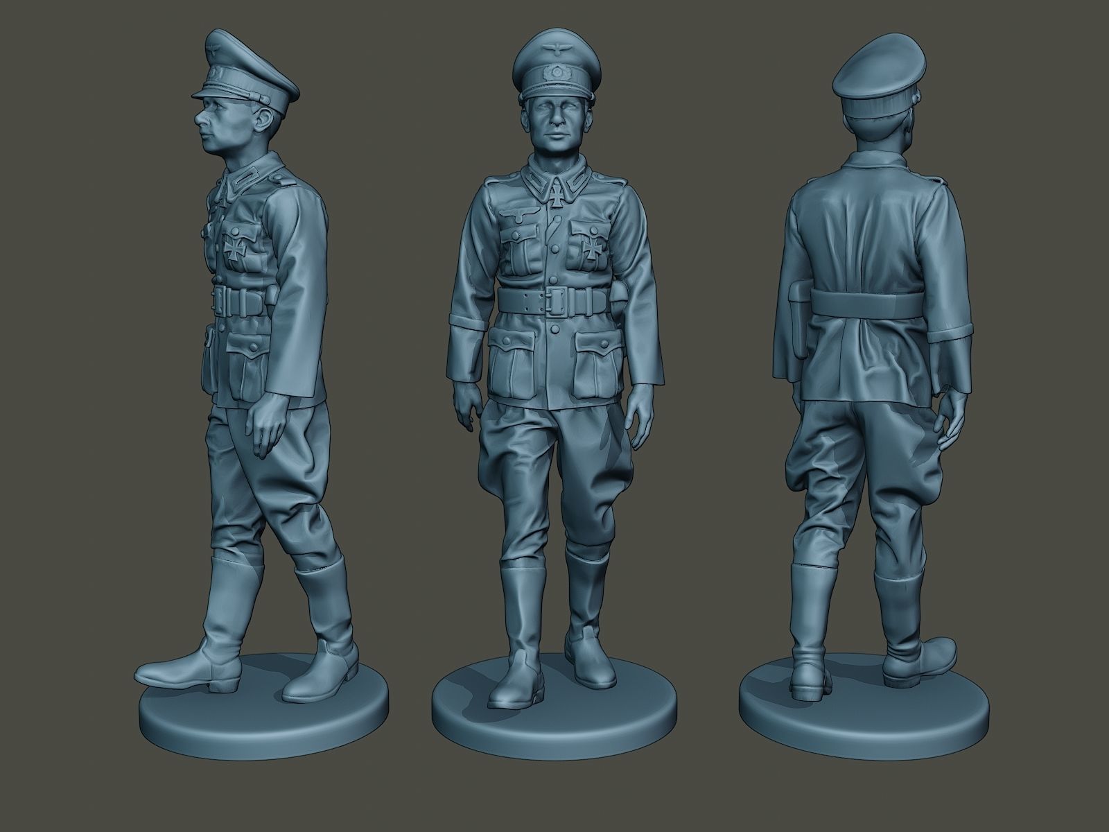 German soldiers ww2 Bundle Pack 1 3D print model_12