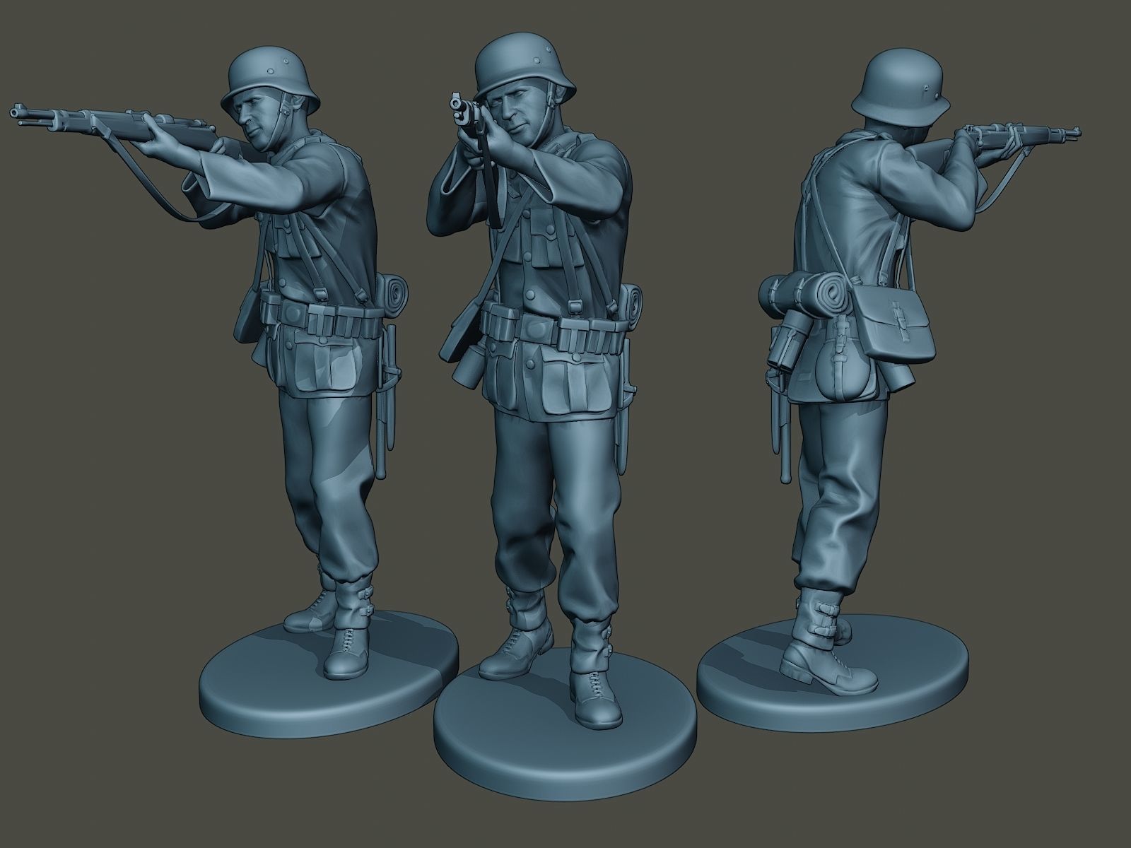 German soldiers ww2 Bundle Pack 1 3D print model_34