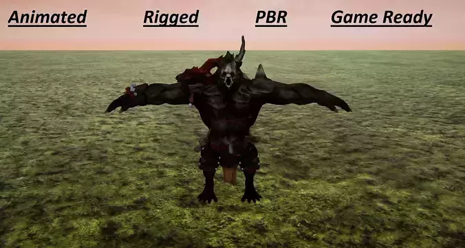  Character Dead Fire Gameready