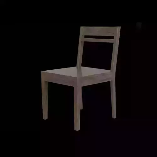 Chair wooden 04