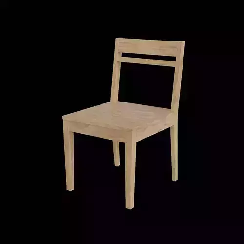 Chair wooden 05