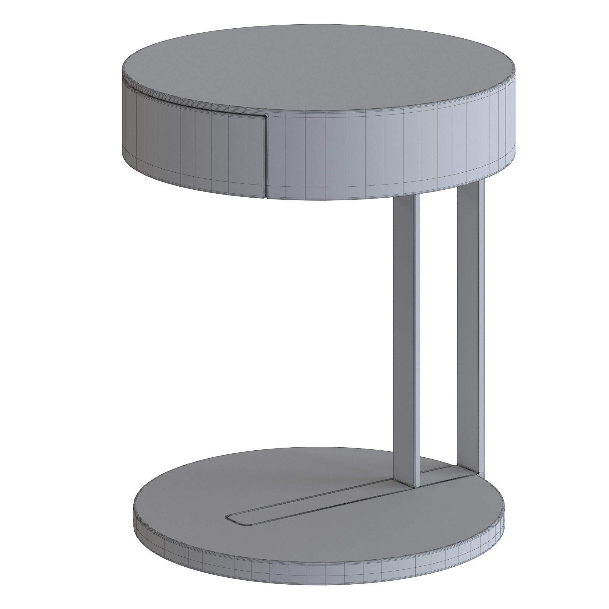 Meridiani Ralf Night table 3D model_1