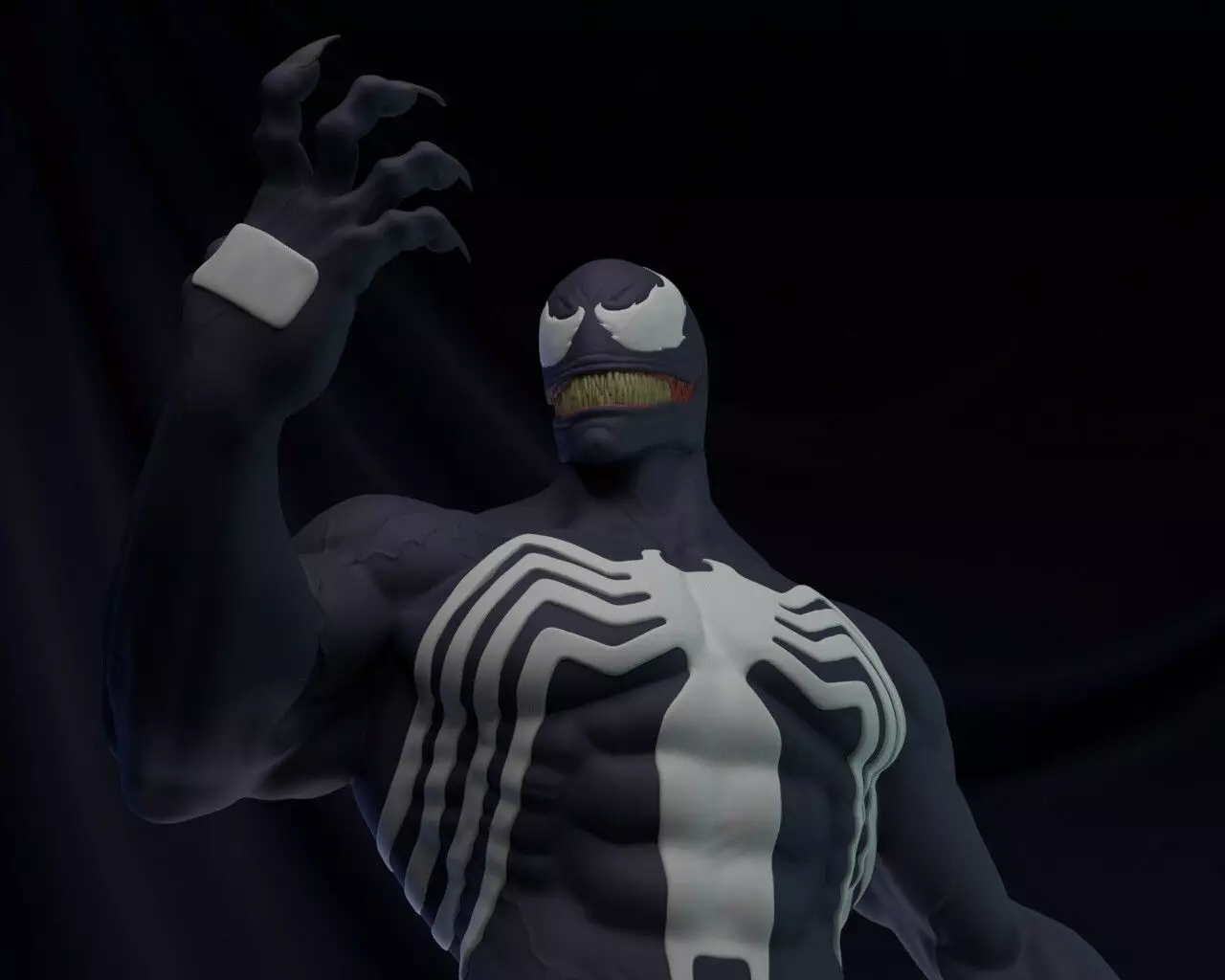 Venom Simbionte 3D print model