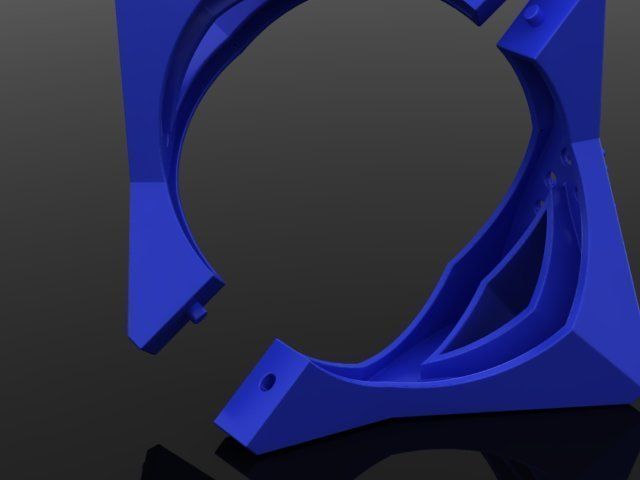 4Y4You gold and diamond ring 3D print model_9