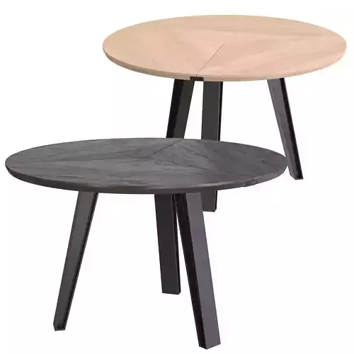 QLiv Side-To-Side Round Table