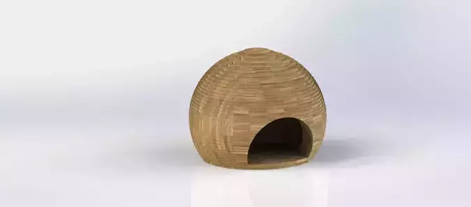 Cats house Ball 3D print model