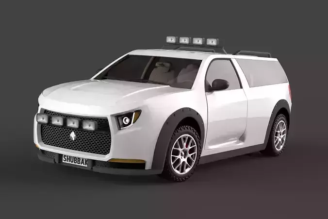 SUV Truck Concept 2020 3D model