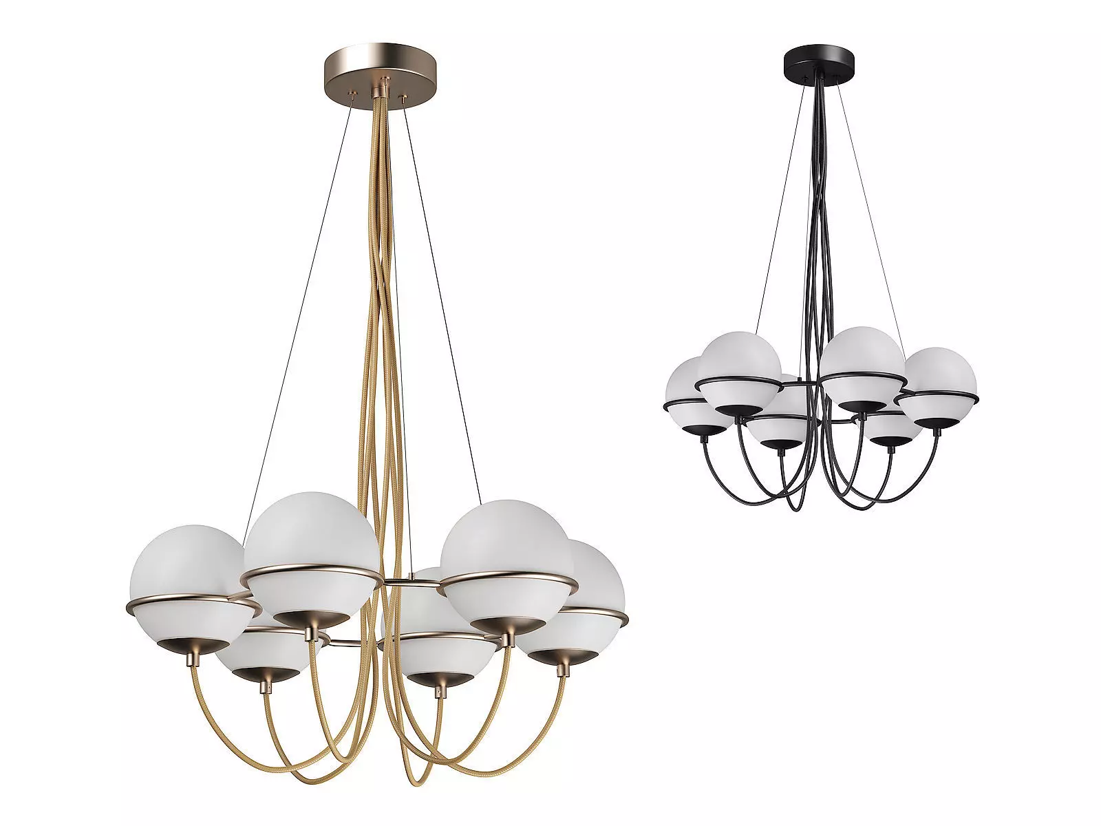 80326x Globo Lightstar Pendant chandelier 3D model_0