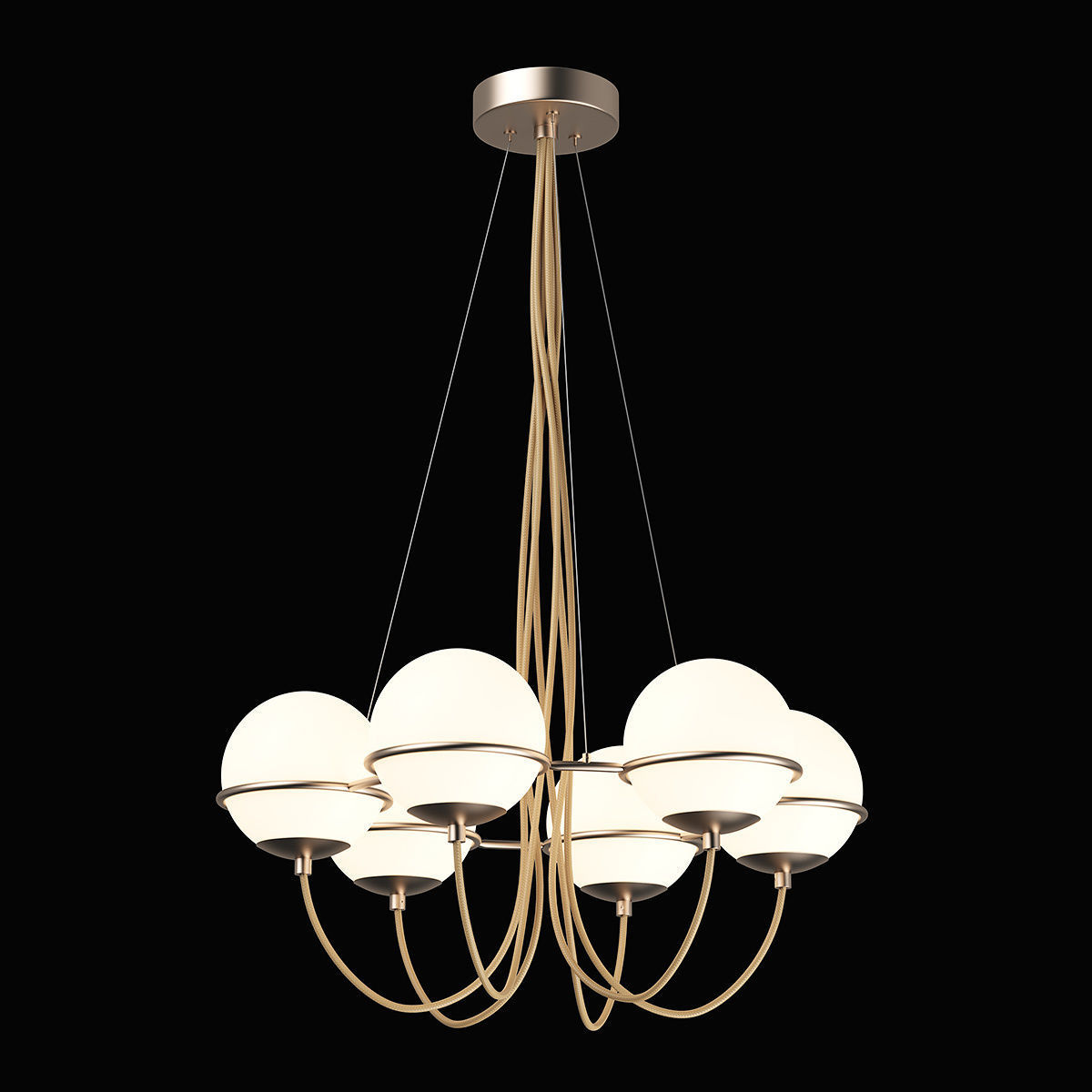 80326x Globo Lightstar Pendant chandelier 3D model_4
