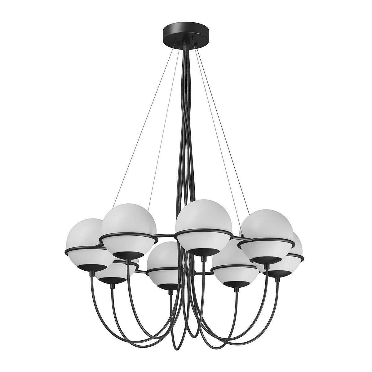 80328x Globo Lightstar Pendant chandelier 3D model_4