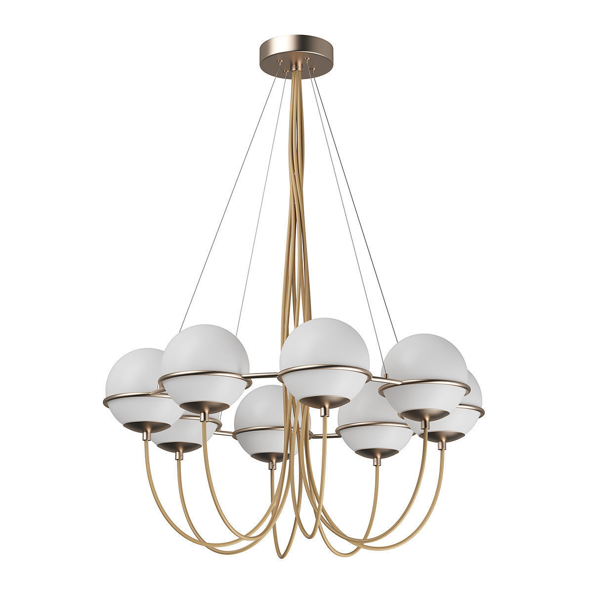 80328x Globo Lightstar Pendant chandelier 3D model_2