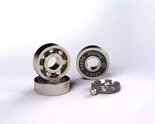 Bearing 608 3D model