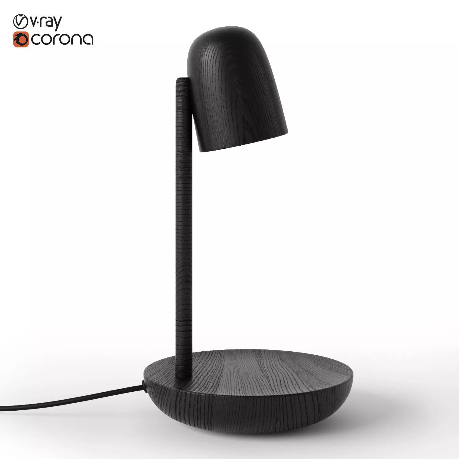 Muuto Focus Table Lamp 3D model_0