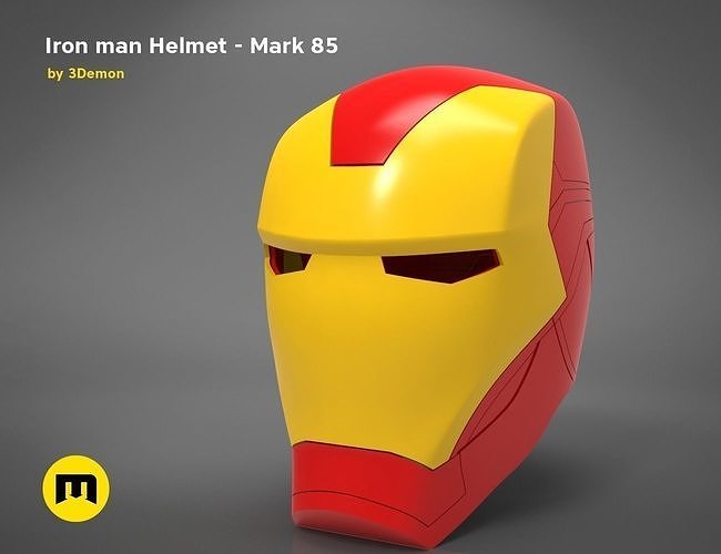 Iron Man Helmet Mark 85 3D print model