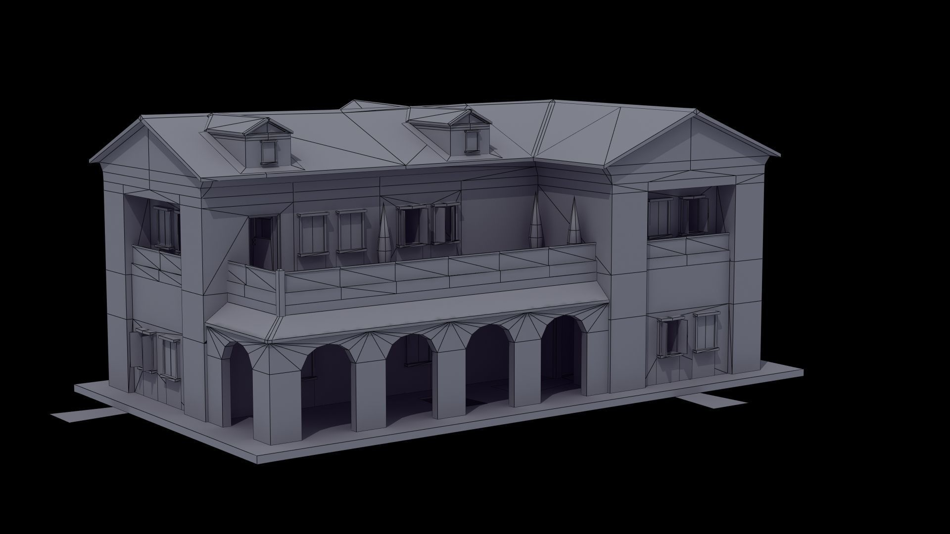 Roman House 3D model_40