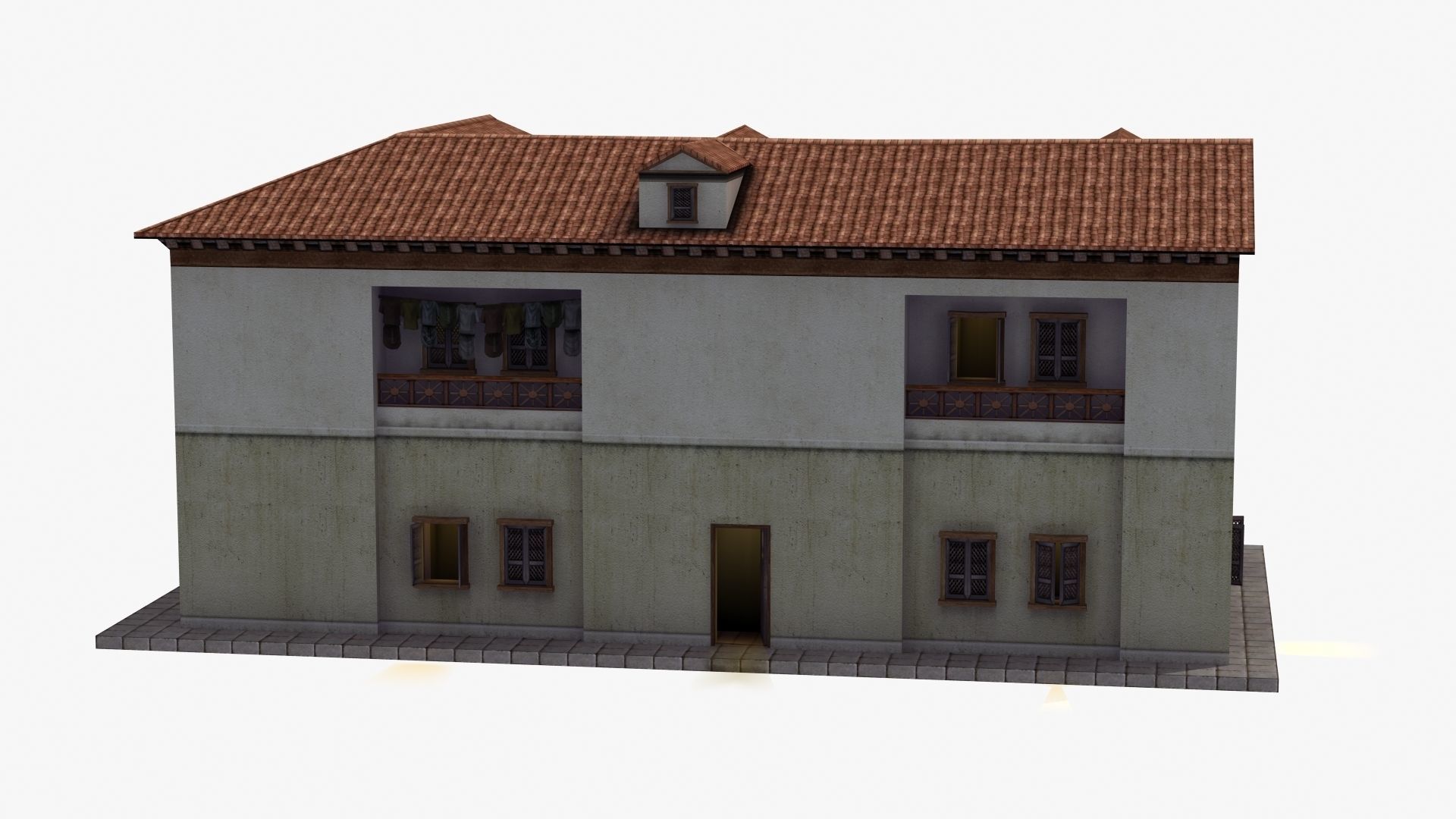 Roman House 3D model_29