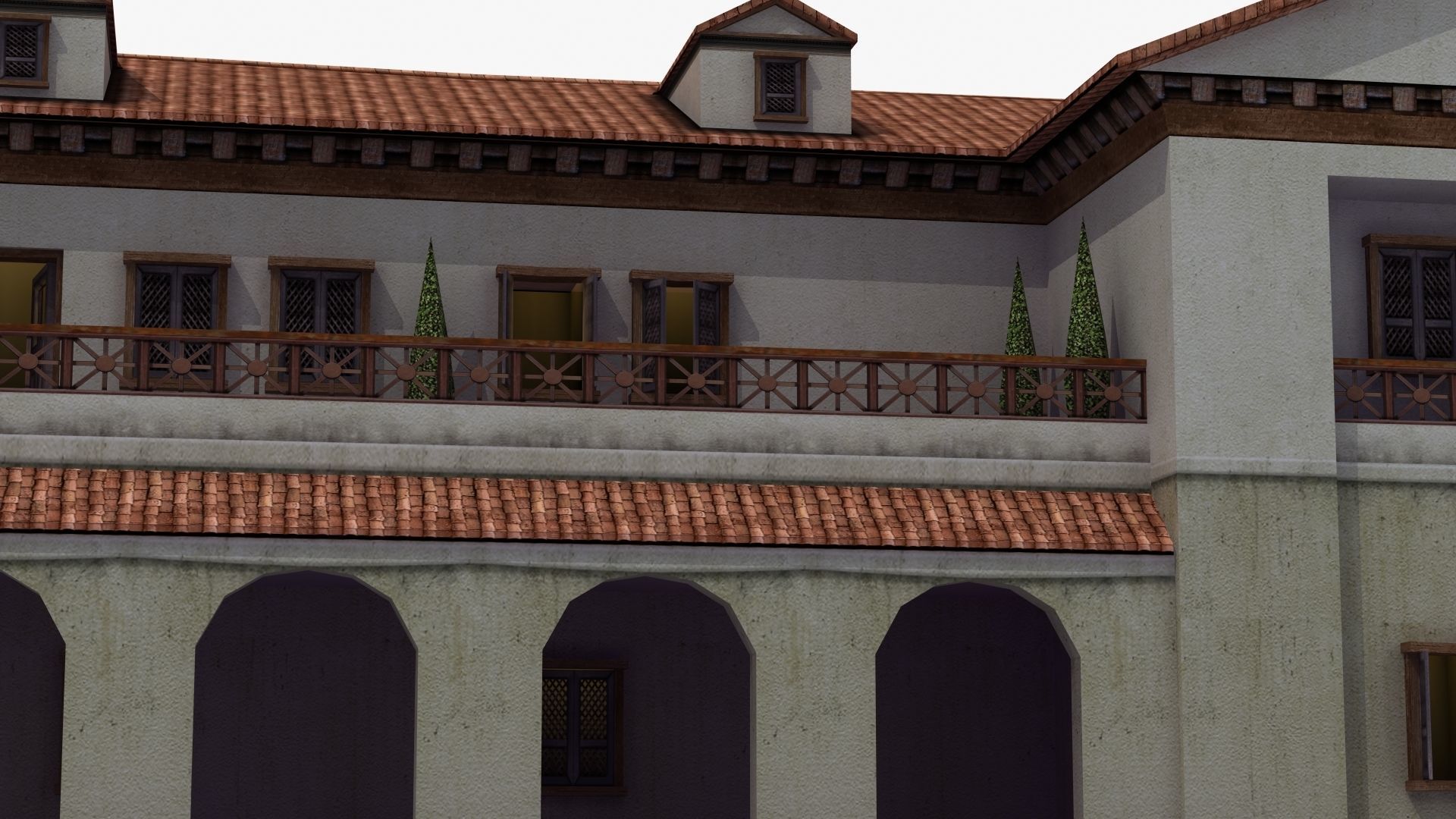 Roman House 3D model_24