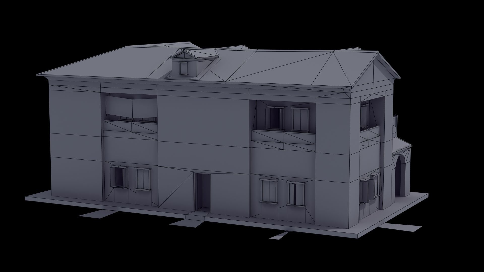 Roman House 3D model_43