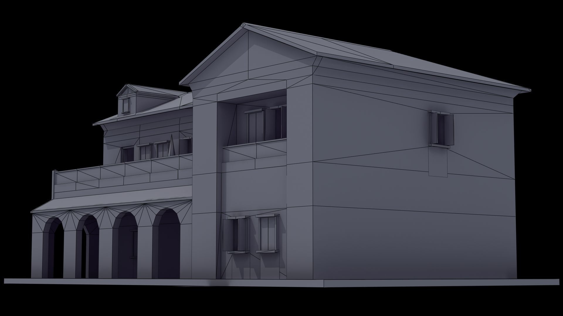 Roman House 3D model_42