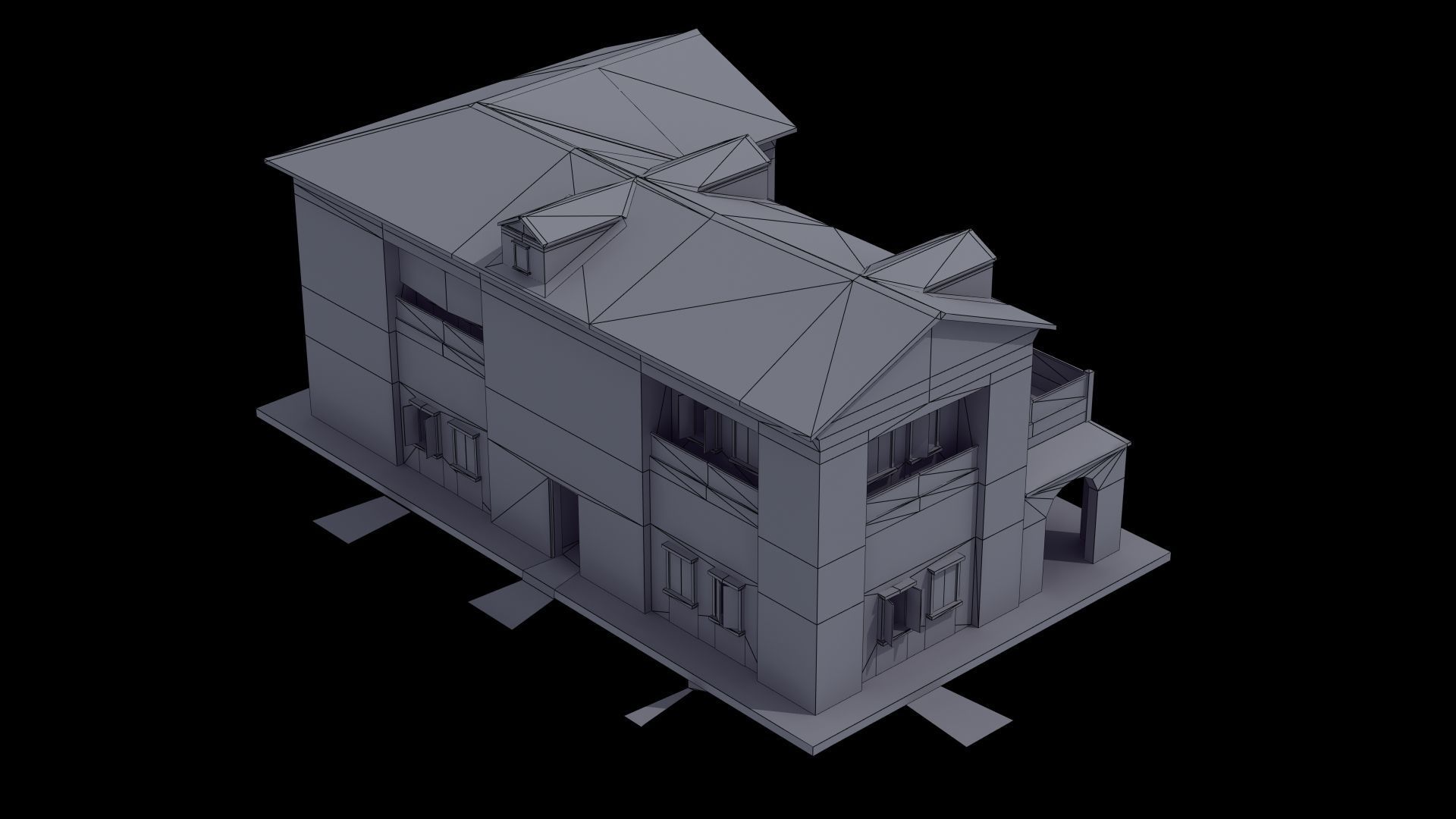 Roman House 3D model_38