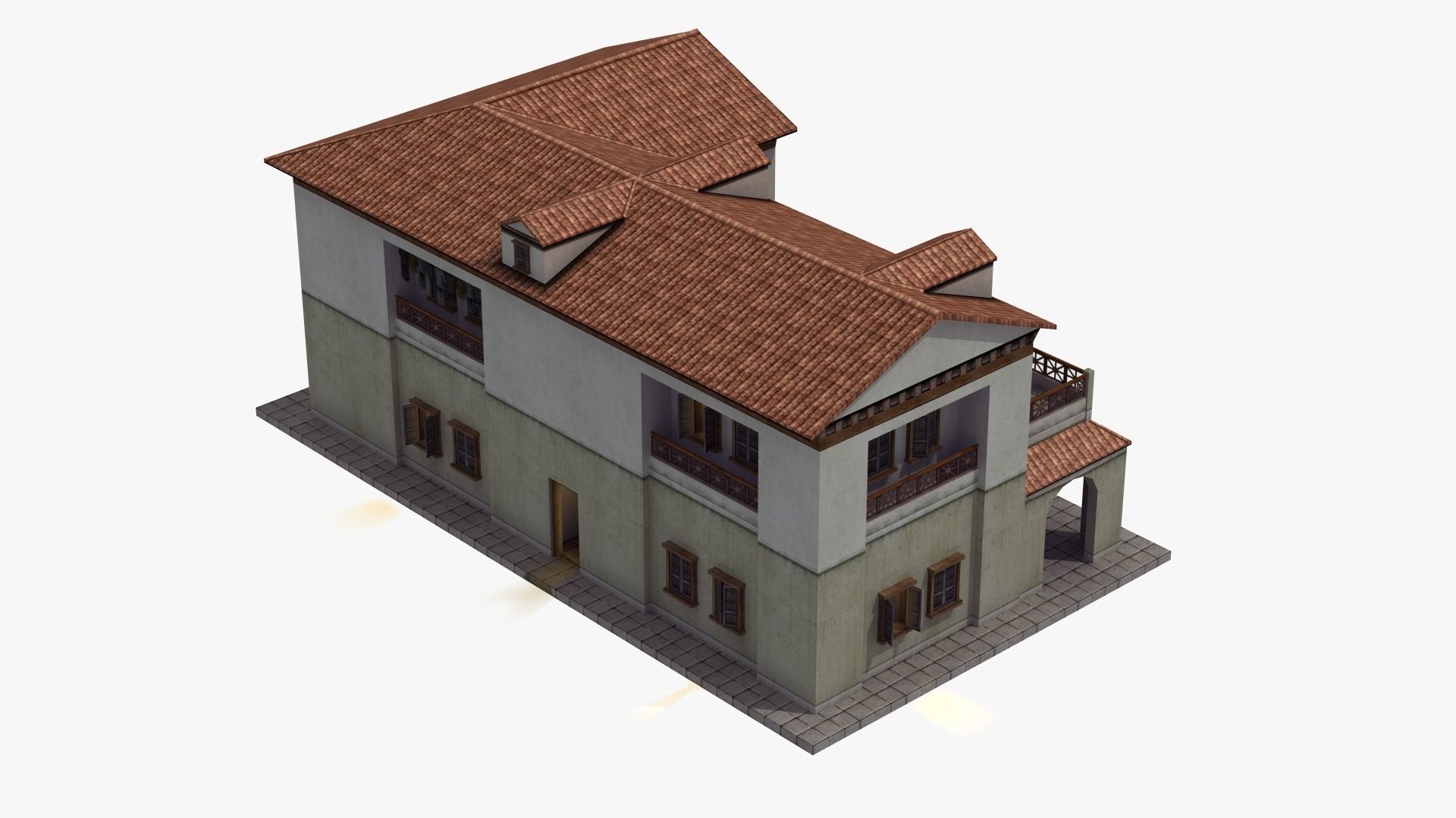 Roman House 3D model_19