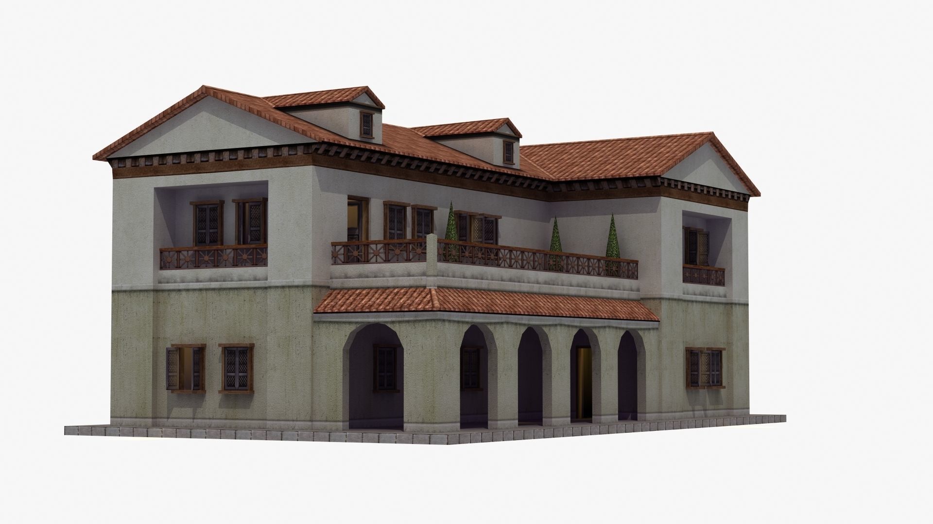 Roman House 3D model_25