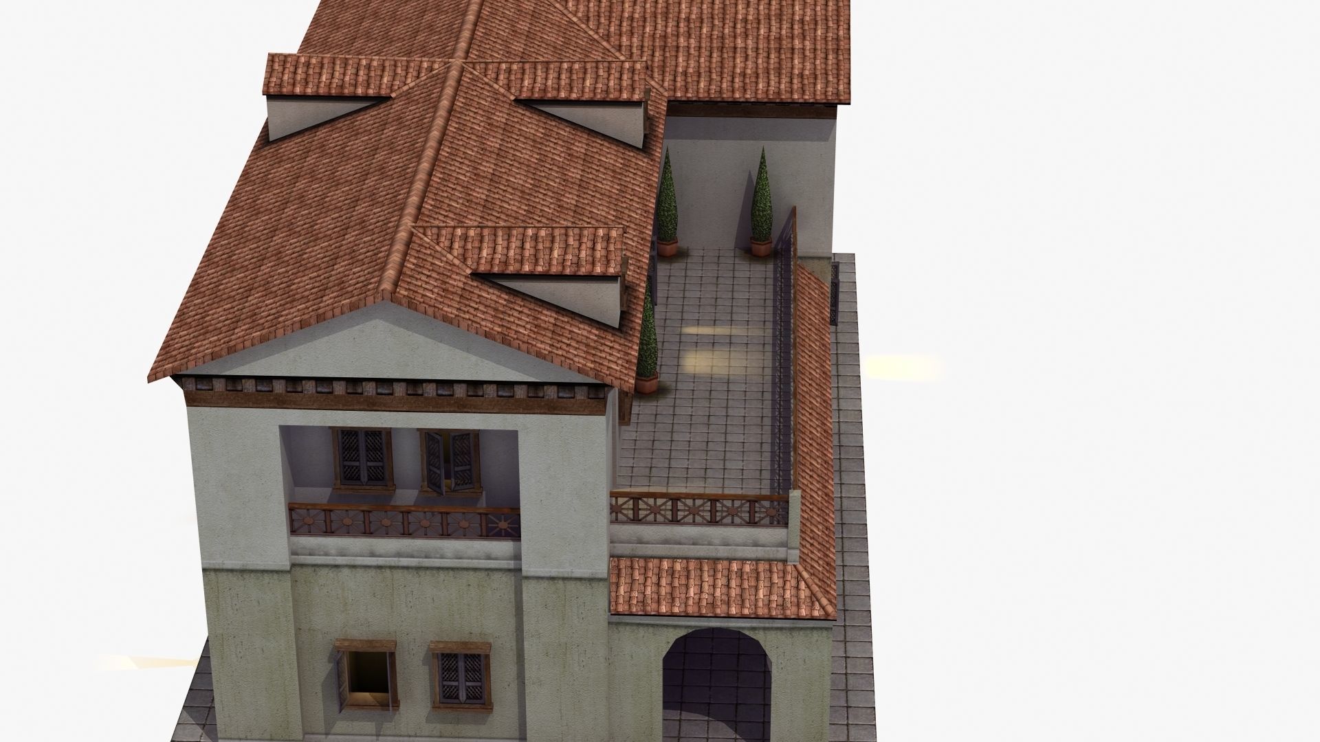 Roman House 3D model_20
