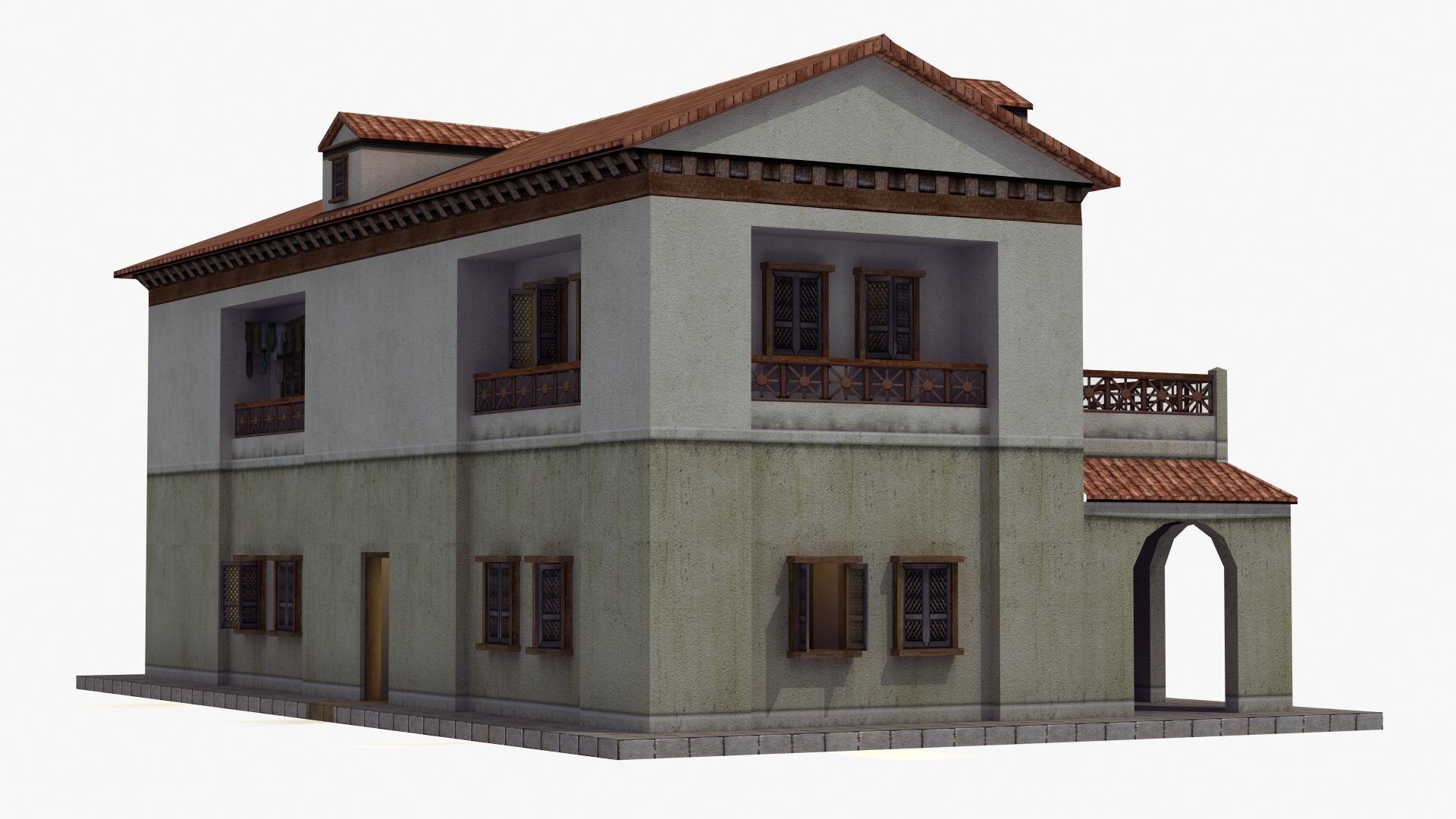 Roman House 3D model_31