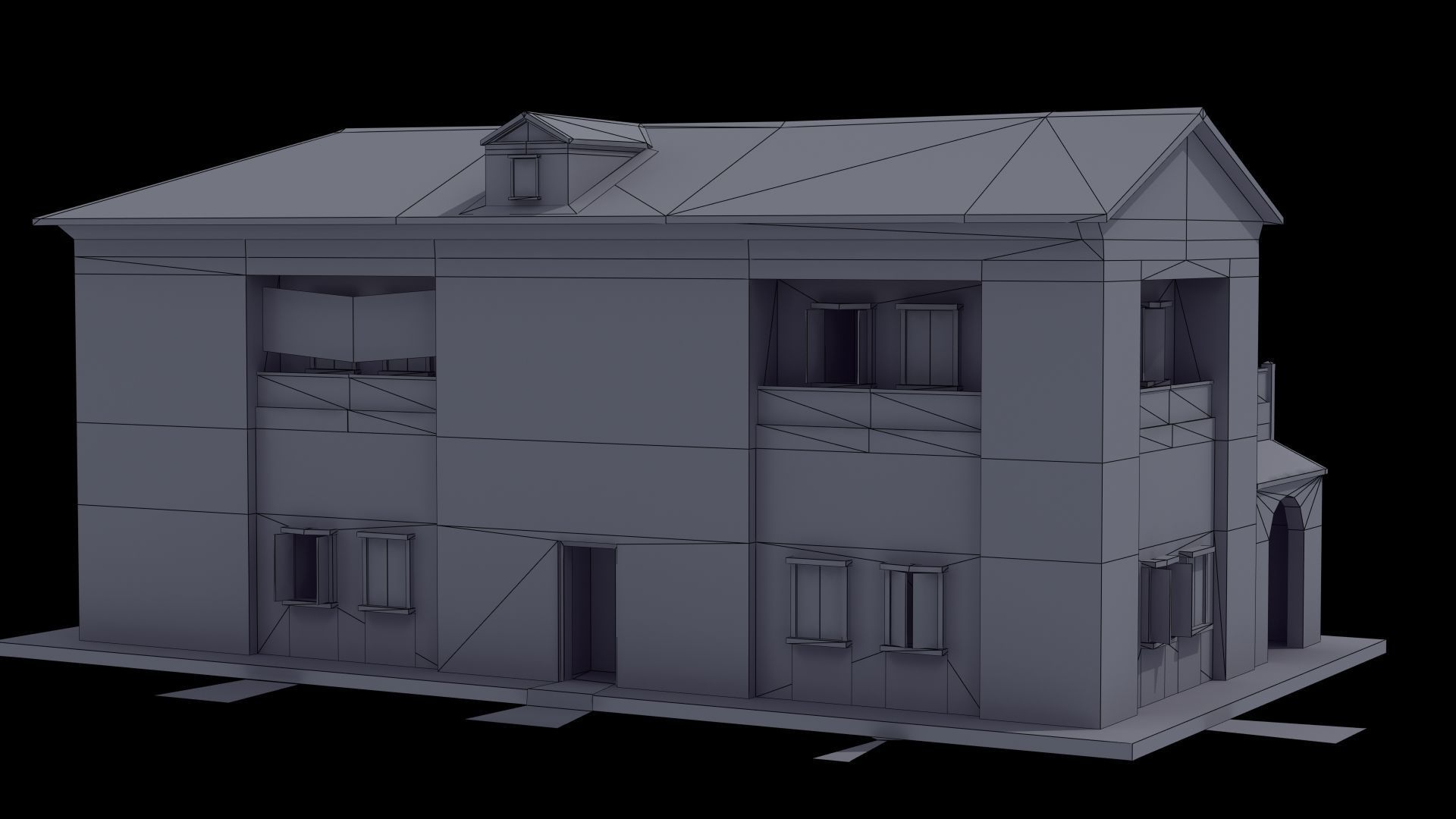 Roman House 3D model_46