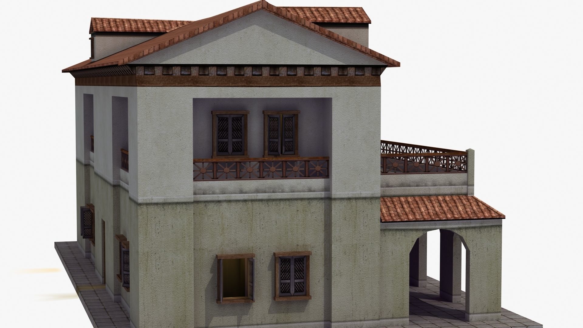 Roman House 3D model_26